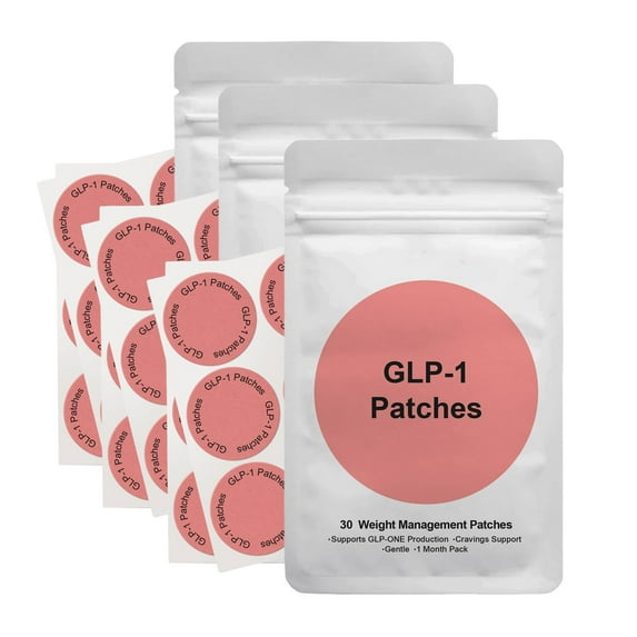 GLP-1 Nano Patch, Firming Skin and Body Care Patch, with Ginger Extract for Women 90 Count