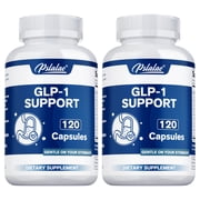 GLP-1 Support Capsules - Support Fat Loss, Metabolic Function, Promote Digestion and Gut Health - 2 Bottles