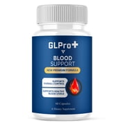 GLPro Plus Blood Support Pills, GL Pro+ Supplement 60 Capsules