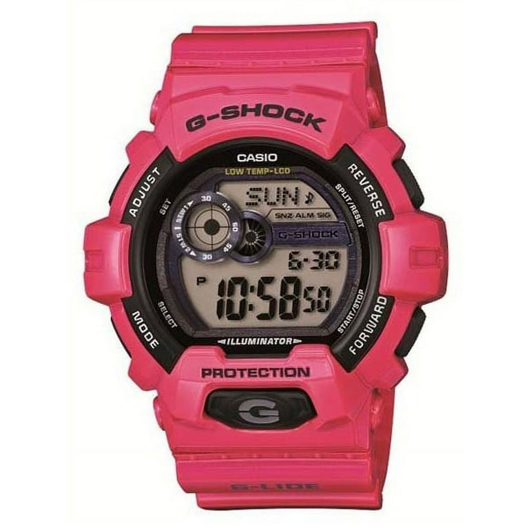 GLS-8900-4 G-SHOCK G-LIDE DIGITAL SPORTS PINK WATCH GLS-8900