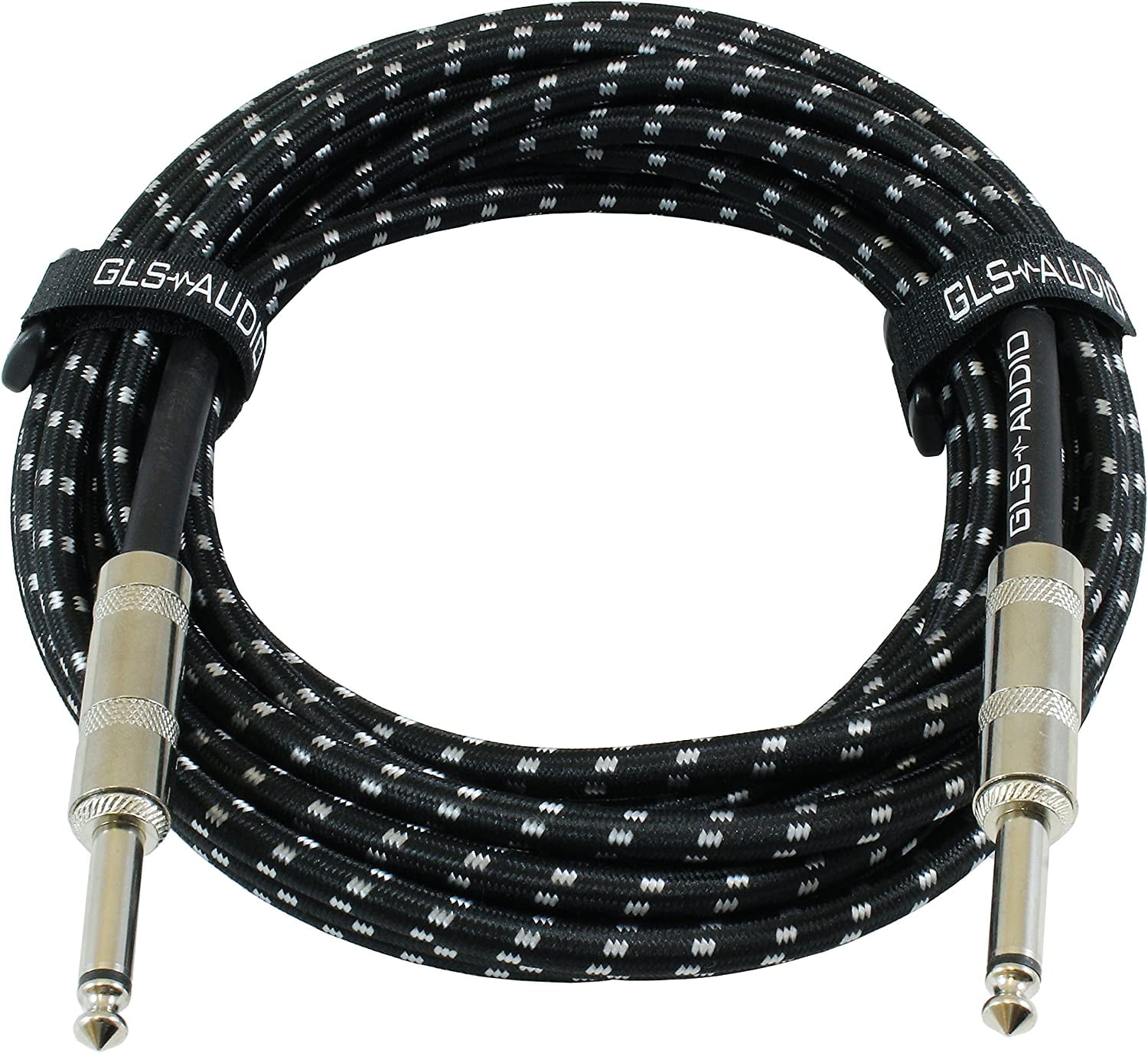 GLS Audio Instrument Cable 1/4" TS to 1/4" Instrument Cable Grey