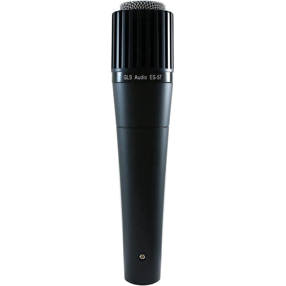 GLS Audio Instrument Microphone ES-57 & Mic Clip - Dynamic Cardioid Mike Unidirectional