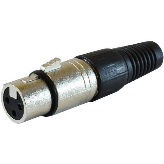 GLS Audio XLR Female Plugs Connectors XLR-F Plug - 20 Pack