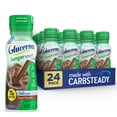 thumbnail image 1 of Glucerna Hunger Smart Diabetic Protein Shake, Classic Chocolate, 10-fl-oz Bottle, 24 Count, 1 of 17