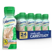 Glucerna Hunger Smart Diabetic Protein Shake, Peaches & Cr me, 10-fl-oz Bottle, 24 Count