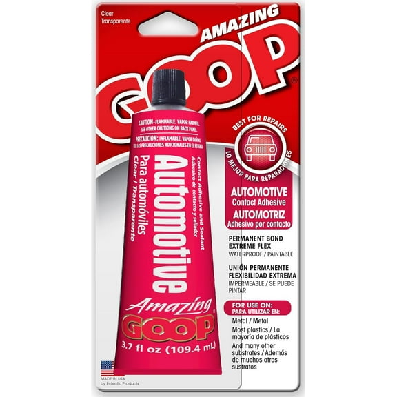 Eclectic Products Inc Goop Glue for Auto Liquid Adhesive - 3.7 oz
