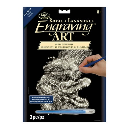 Royal & Langnickel Engraving Art™ Glow in the Dark Foil Projects