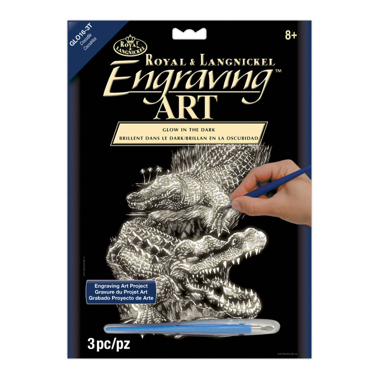 Royal & Langnickel Engraving Art™ Glow in the Dark Foil Projects