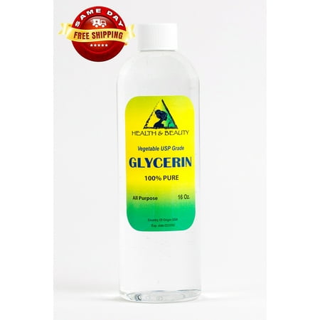 GLYCERIN VEGETABLE OIL USP GRADE 100% PURE 32 OZ