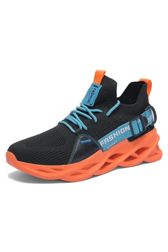 Blade Sneakers Lightweight Athletic Fashion Shoes with Adjustable Strap for Running and Street Style
