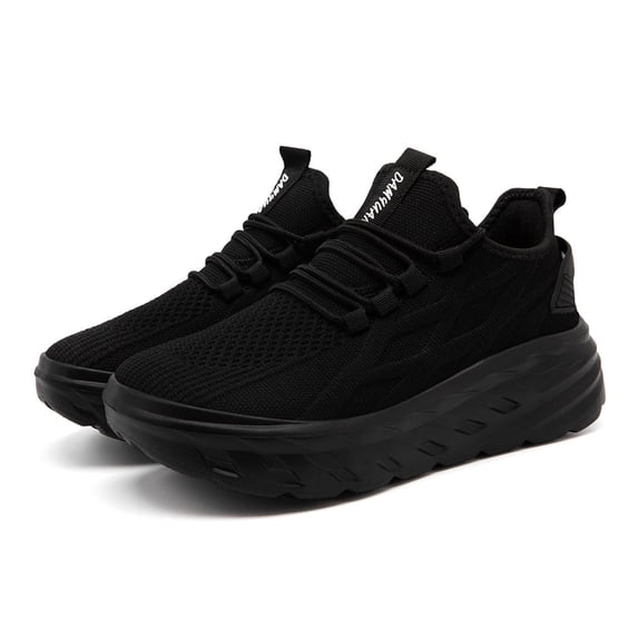 GLYGML Chunky Platform Sneakers Lightweight Breathable Athletic Shoes with Non-Slip Sole for Running and Daily Wear