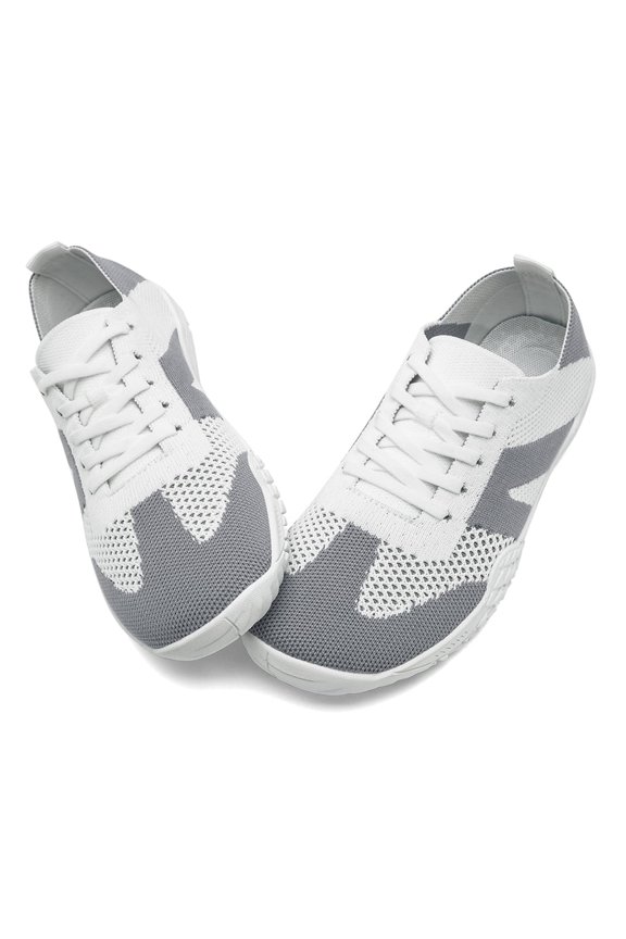 Knit Athletic Sneakers Lightweight Breathable Training Shoes with Non-Slip Sole for Running and Daily Wear