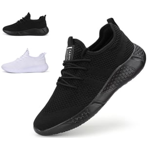 GLYGML Men's Mesh Running Shoes, Ultra Lightweight Breathable Sneakers with Cushioned Insole for Walking Gym and Casual Wear