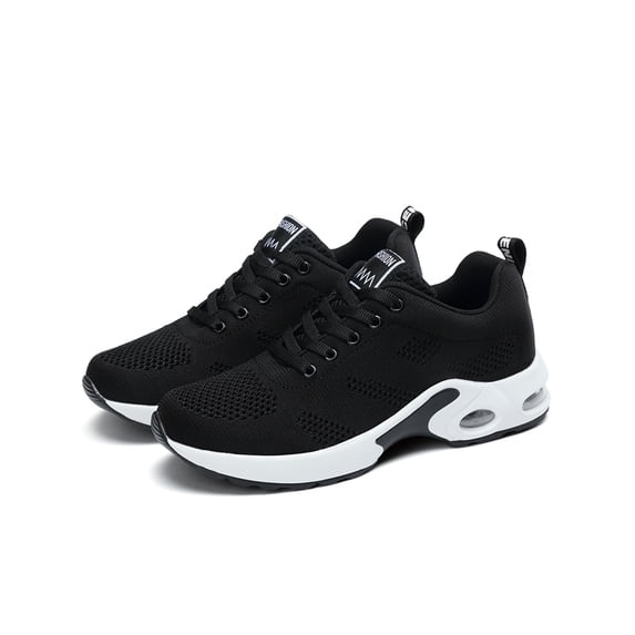 GLYGML Mesh Air Cushion Running Shoes, Breathable Lightweight Athletic Sneakers, Non-Slip Shock Absorption Walking Shoes for Gym & Daily Wear