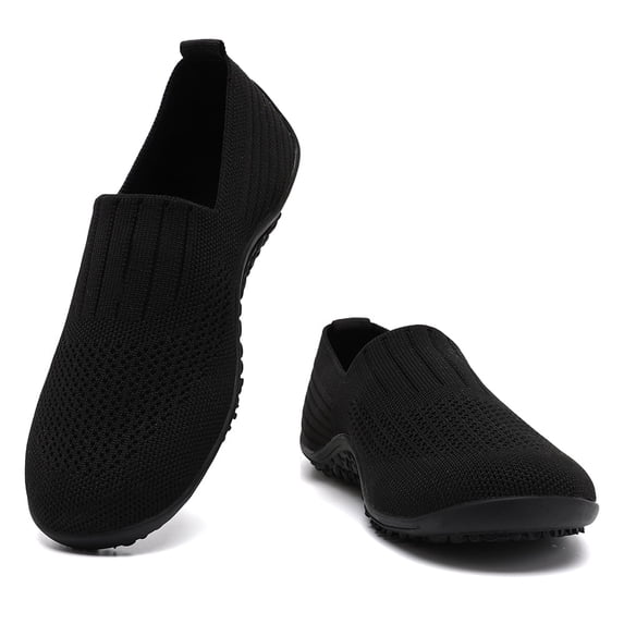 GLYGML Slip-On Sneakers - Unisex Lightweight Breathable Casual Shoes