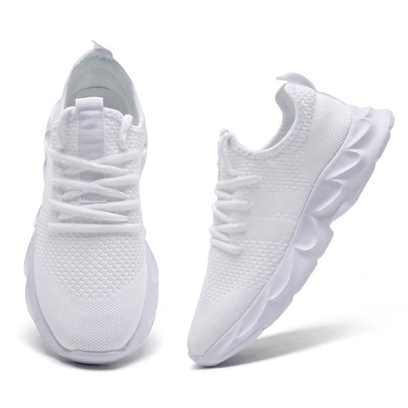 GLYGML Wave-Sole Sneakers Lightweight Breathable Athletic Shoes with Non-Slip Sole for Running and Daily Wear