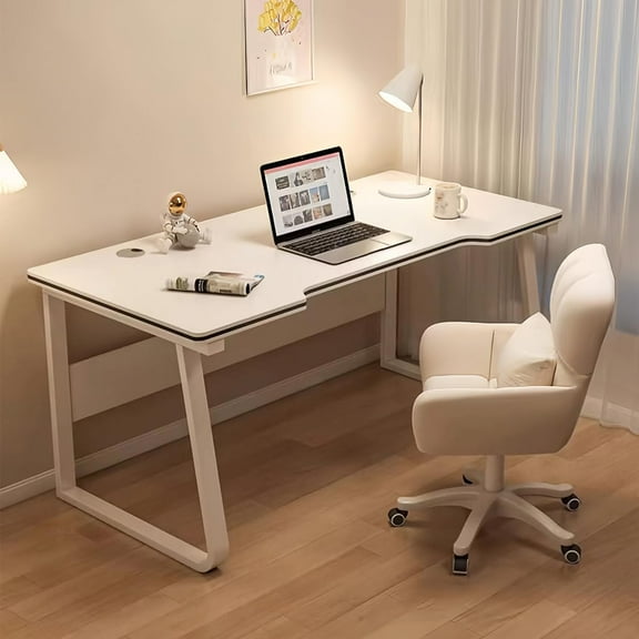 GLZ'HOME Gaming Desk Computer Writing Table Student Art Modren Simple Style PC Wood Suitable for Home, Office