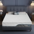 thumbnail image 1 of GLZ'HOME Medium Firm - Firm Flippable Mattress Queen Size, 12 Inch Firm Memory Foam Mattress for Back Pain, Dual Sides Use, Made in USA, CertiPUR-US Certified, 60"x80", 1 of 7