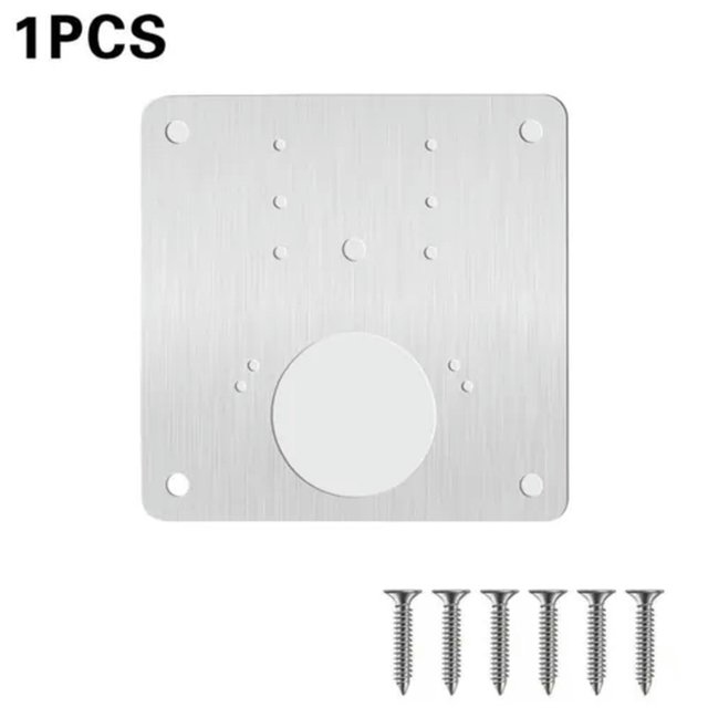GLZMDL1 1X Hinge Repair Plate for Door, Stainless Steel Hinge
