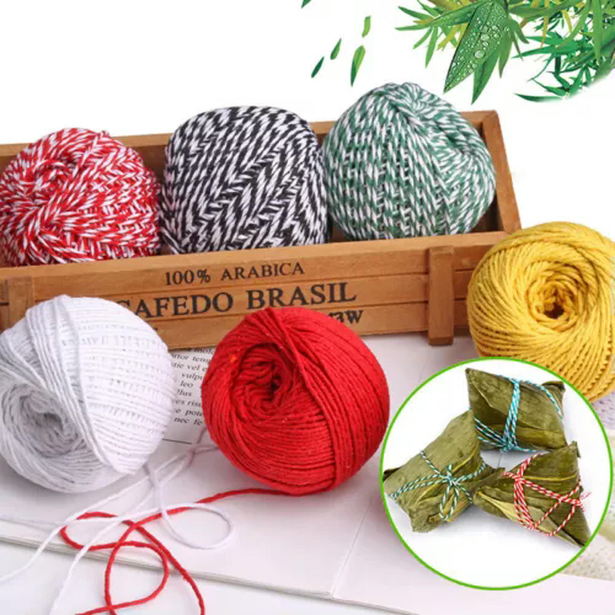 GLZMDL1 75m Cooking Butcher's Cotton Twine Meat Trussing Strings Meat ...