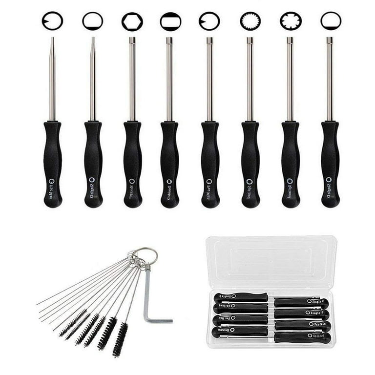 GLiving 8 Pcs Carburetor Adjustment Tool Kit for for Common 2