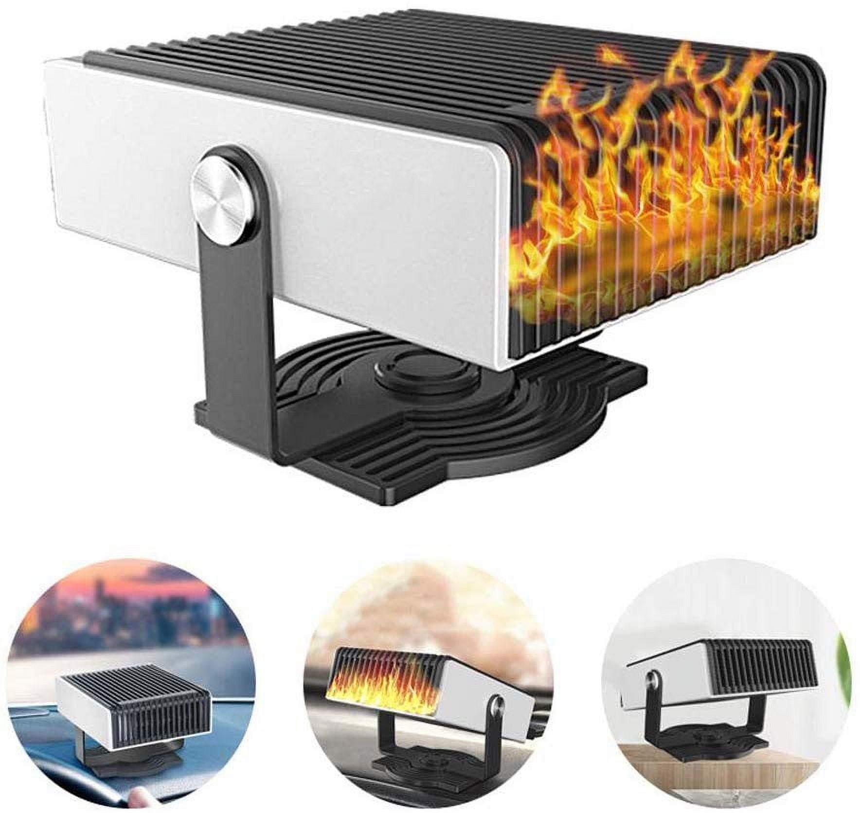 GLiving Portable Heater for Car, Car Heater Windshield Defroster with