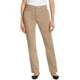 thumbnail image 1 of Gloria Vanderbilt Women's Classic Amanda High Rise Tapered Jean Size: 14 Short, Color: Tan, 1 of 1