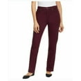 thumbnail image 1 of Gloria Vanderbilt Women's Classic Amanda High Rise Tapered Jean Size: 6 Short, Color: Red, 1 of 1