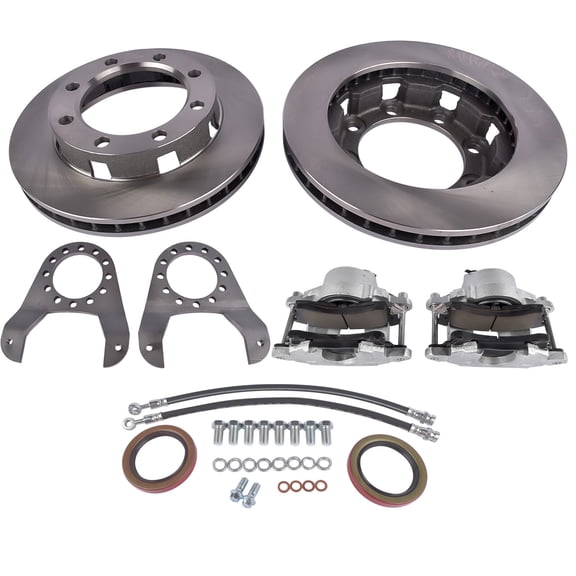 GM 14 Bolt Complete Disc Brake Conversion Kit 10.5 SRW Full Float Disk Brakes