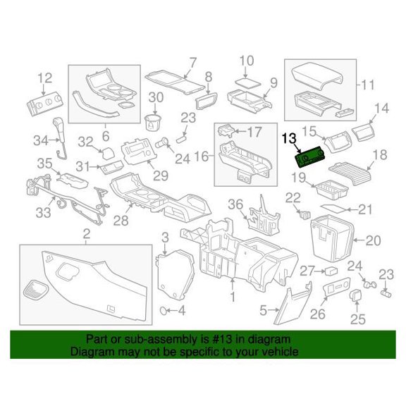 GM 15881863 Module Asm-Htr & A/C & Rdo Cont