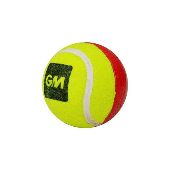 GM 1600939 Swing King Cricket Ball - Red & Yellow