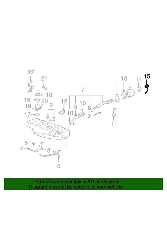 GM 19207873 Cap Asmf/Tnk Fil