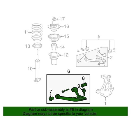 GM 20869200 Arm Asm-Frt Lwr Cont