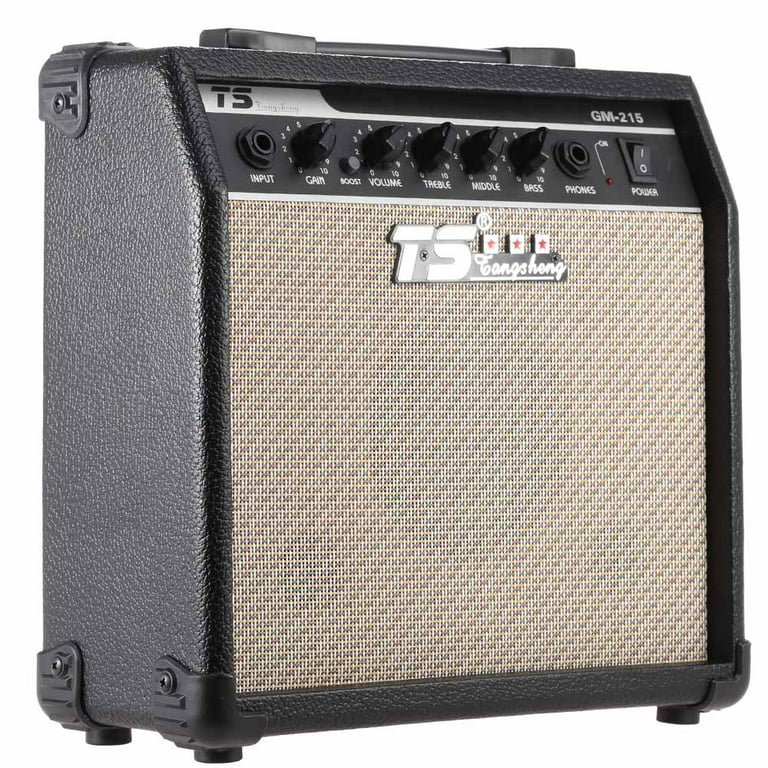 GM-215 Professional 15W Electric Guitar Amplifier Amp Distortion