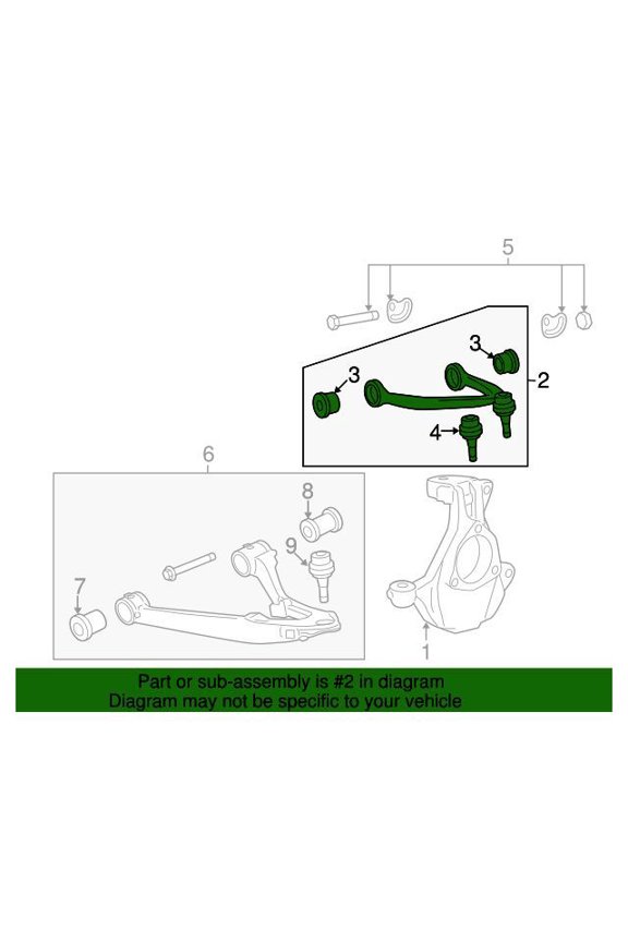 GM 23125968 Arm Asm-Frt Upr Cont