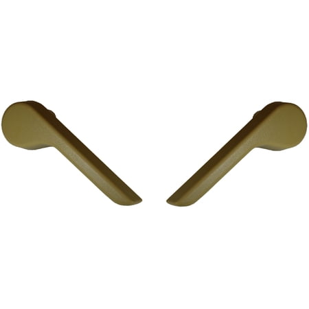 GM-2511E-FP - for Cadillac Chevrolet Silverado GMC Sierra Inside Seat Recliner Adjustment Handle Beige/Tan - Front Left/Right Pair Fits select: 2007-2014 CHEVROLET TAHOE, 2007 GMC NEW SIERRA