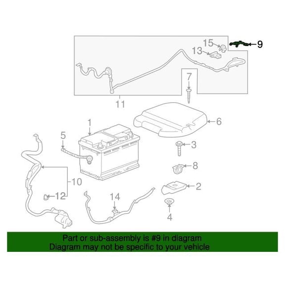 GM 25936860 Cable Asm-Bat Neg