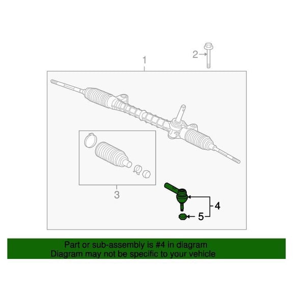 GM 25956927 Outer Tie Rod
