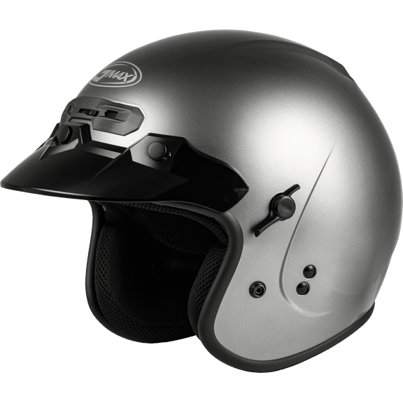 GM-32 OPEN-FACE HELMET TITANIUM LG