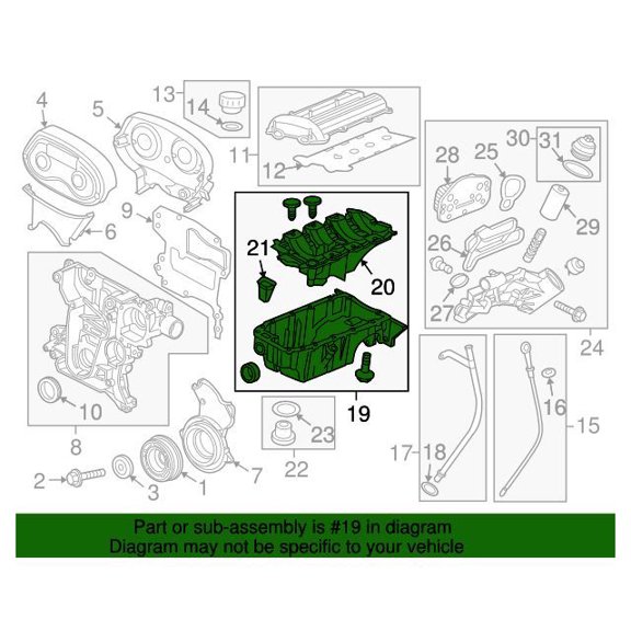 GM 55355007 Pan Asm-Oil