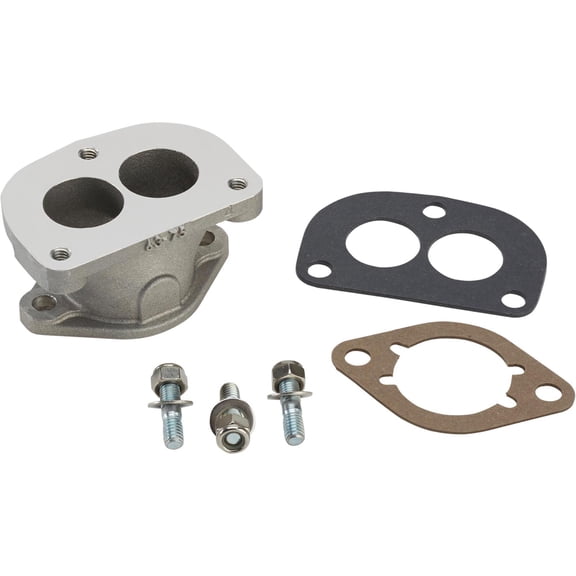 GM '63-75 L6 2-Bolt to Stromberg 3-Bolt Single Carb Adapter Kit