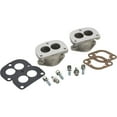 thumbnail image 1 of GM '63-75 L6 2-Bolt to Stromberg 3-Bolt Two Carb Adapter Kit, 1 of 6