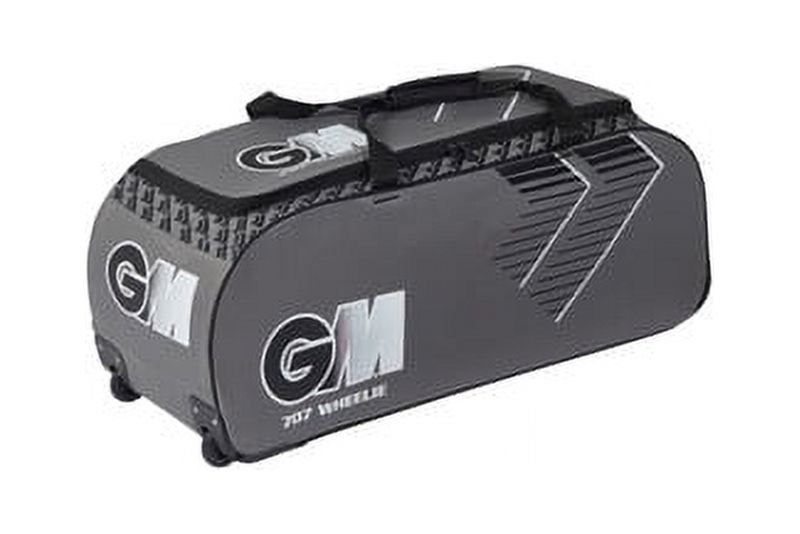 GM 707 WHEELIE CRICKET KIT BAG (GREY/BLACK) 2023