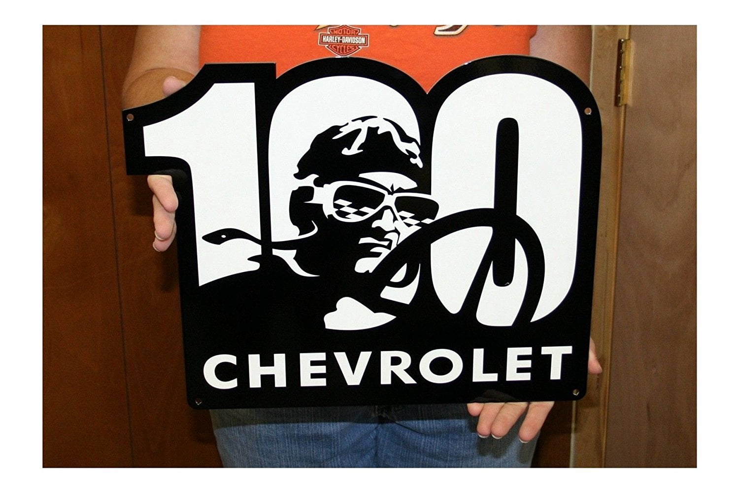 GM CHEVROLET Chevy Racing Centennial Sign 16