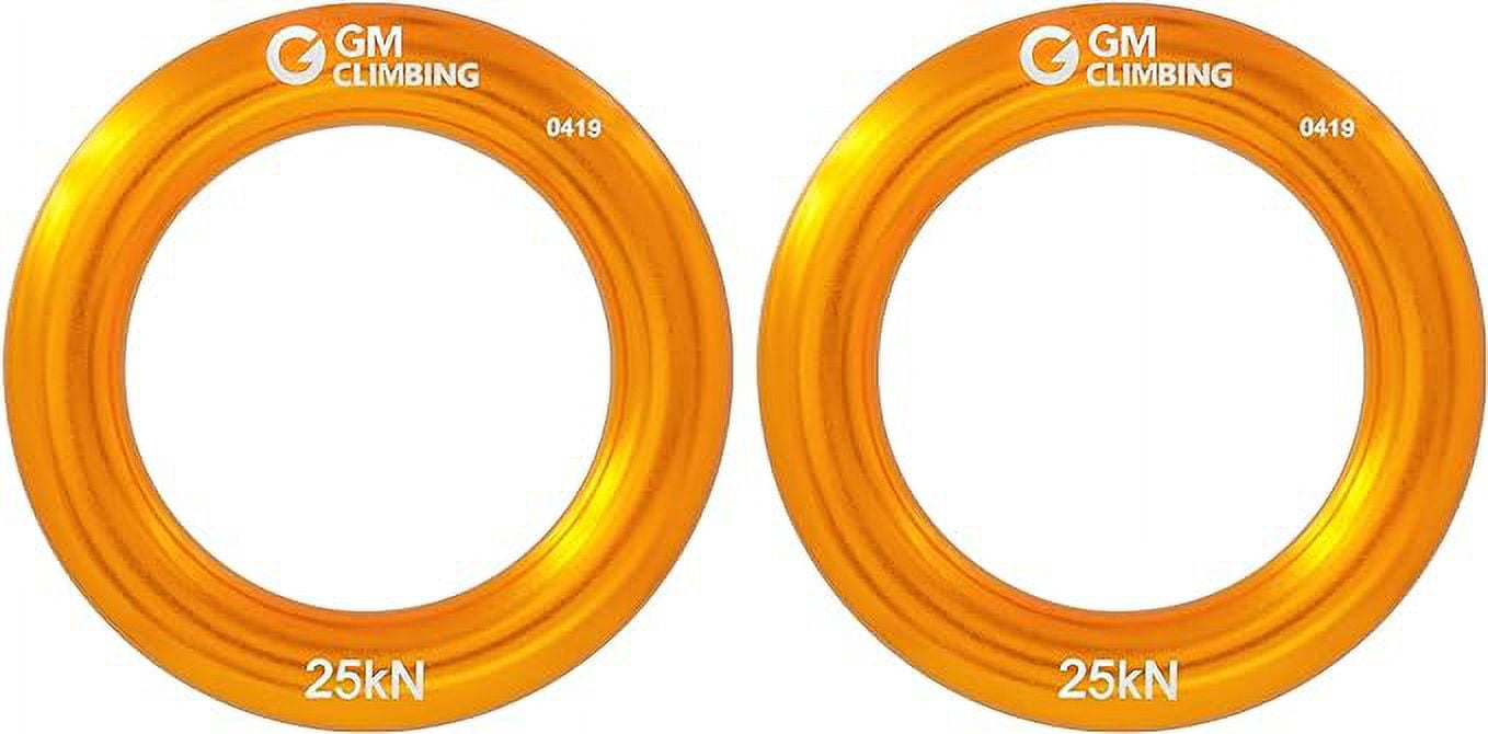 GM CLIMBING Rappel Ring 25kN for Rock Climbing Arborist Rescue Slackline Hammock Pack