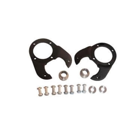 GM Caliper Bracket to Early Ford Spindle, Chrome