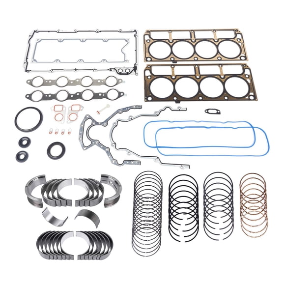 GM Chevy LS1 LS6 LQ4 LQ9 Engine Rebuild Re-Ring Kit 12558178/12551933/12611384 4.8L/5.3L/5.7L/6.0L Silverado/Sierra