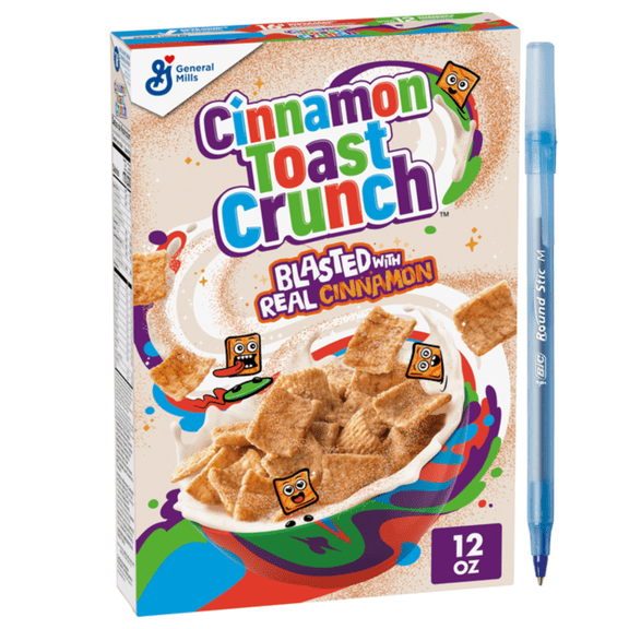 GM Cinnamon Toast Crunch Cereal 12 oz