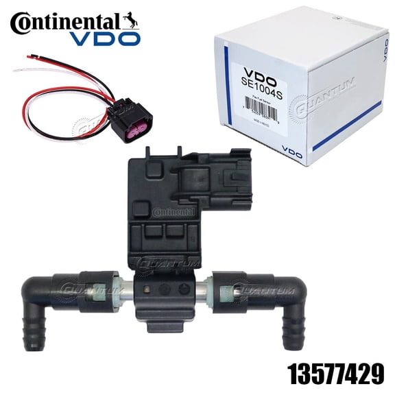 GM Continental VDO Flex Fuel Sensor E85 13577429, + AN/Barbed Fittings &amp; Adapter Plug