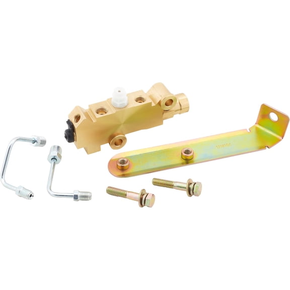 Disc Drum Proportioning Valve Universal GM Style Brass with Hard Lines